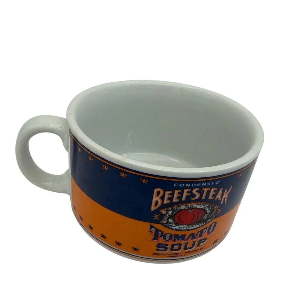 Vintage Campbell's‎ Soup Mug Beefsteak Tomato Westwood 1994 Large Bowl Cup